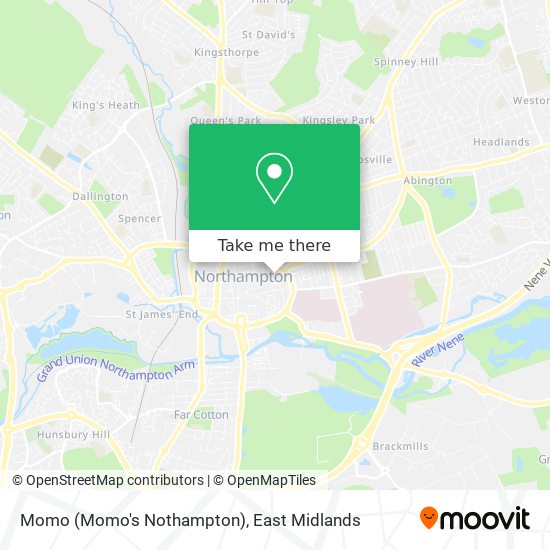 Momo (Momo's Nothampton) map