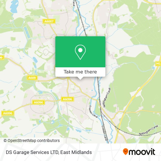 DS Garage Services LTD map