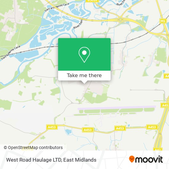 West Road Haulage LTD map