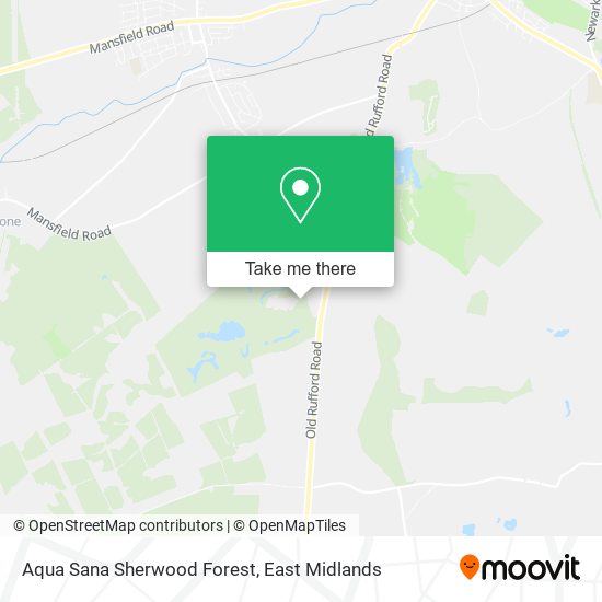 Aqua Sana Sherwood Forest map