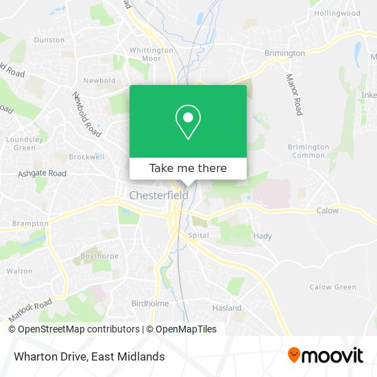 Wharton Drive map