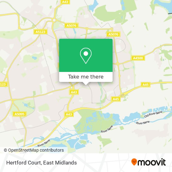 Hertford Court map