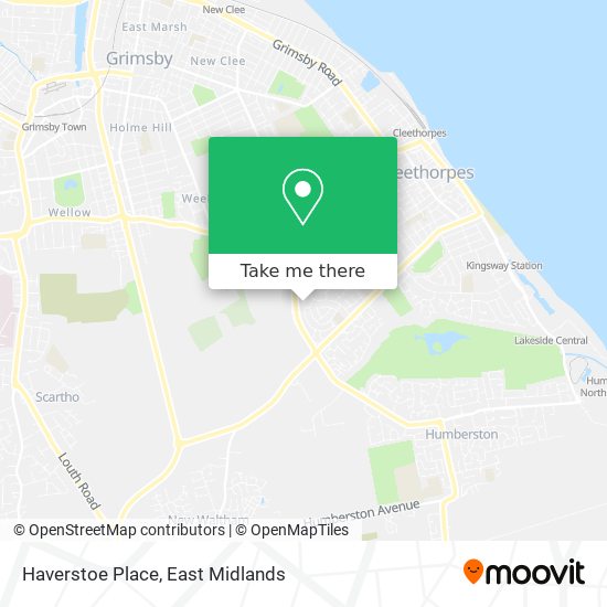 Haverstoe Place map