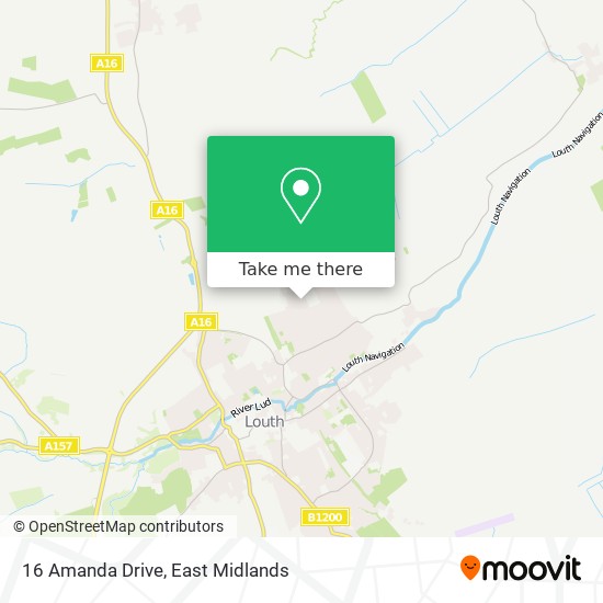 16 Amanda Drive map