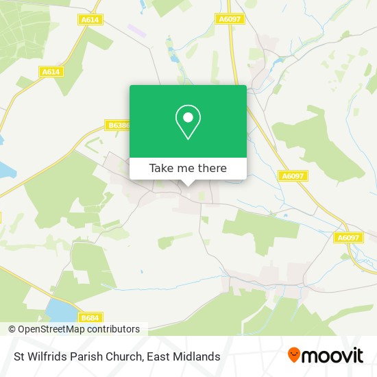 St Wilfrids Parish Church map