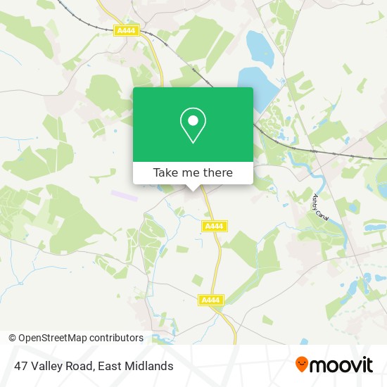 47 Valley Road map