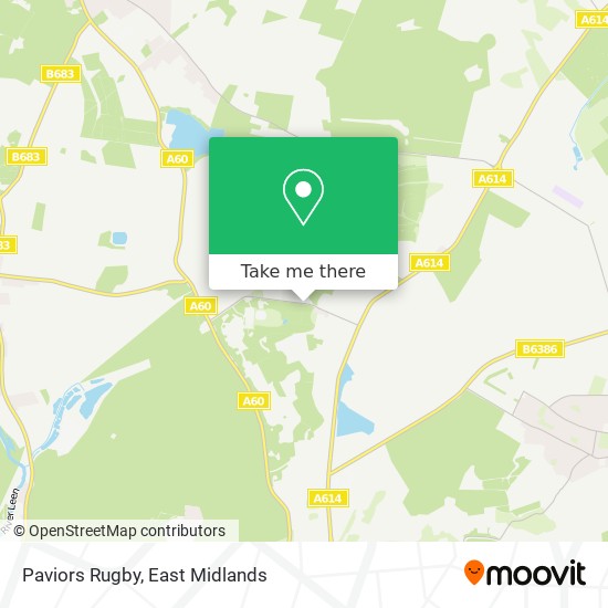 Paviors Rugby map