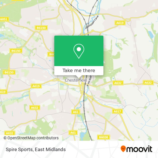 Spire Sports map