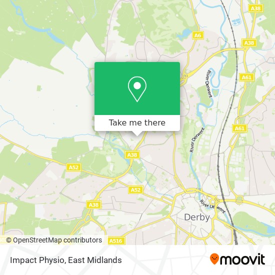 Impact Physio map