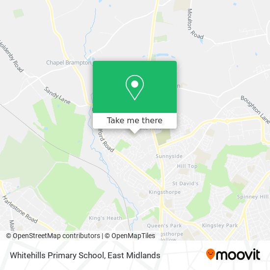 Whitehills Primary School map