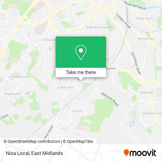 Nisa Local map