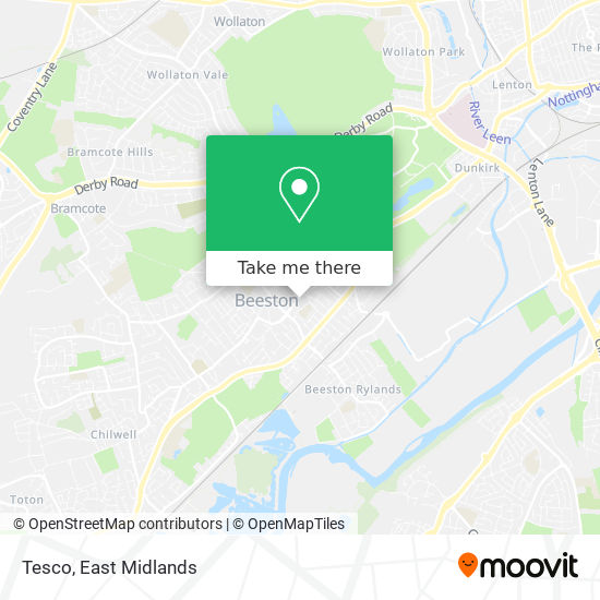 Tesco map