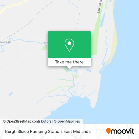 Burgh Sluice Pumping Station map