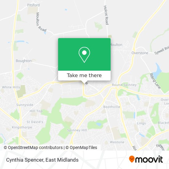Cynthia Spencer map