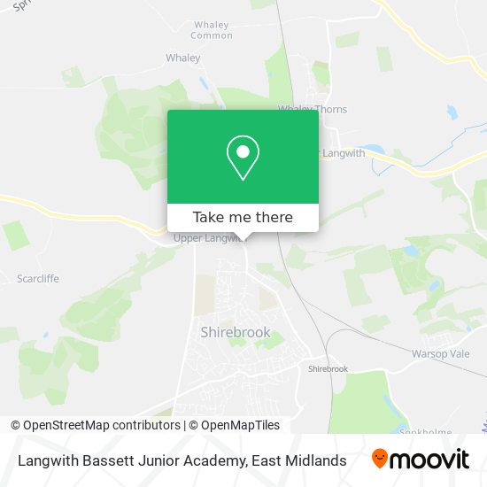 Langwith Bassett Junior Academy map