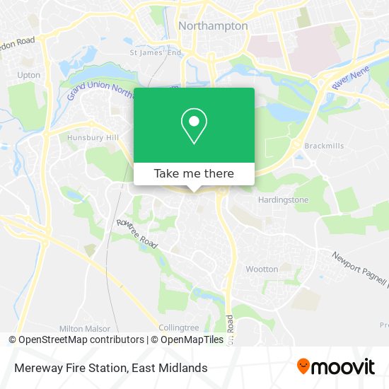 Mereway Fire Station map