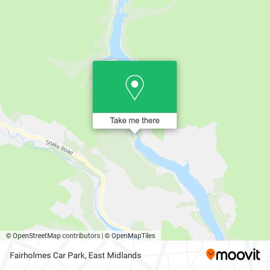 Fairholmes Car Park map