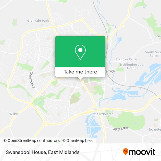 Swanspool House map