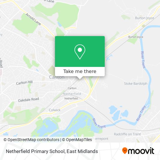 Netherfield Primary School map