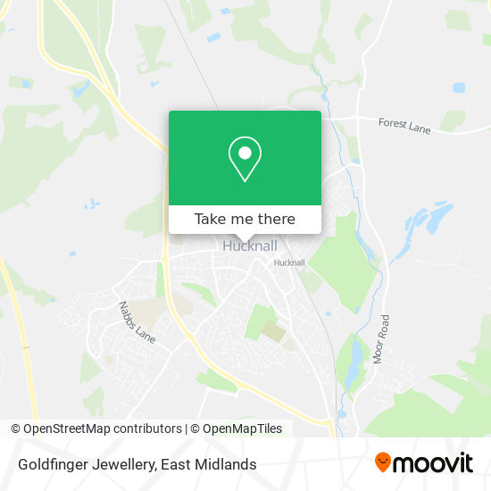 Goldfinger Jewellery map