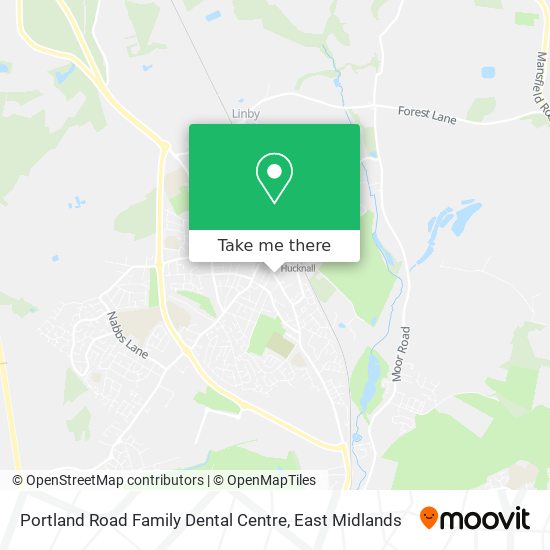Portland Road Family Dental Centre map