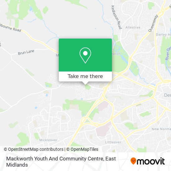 Mackworth Youth And Community Centre map