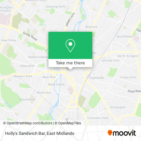 Holly's Sandwich Bar map