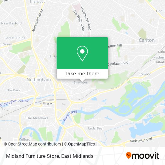 Midland Furniture Store map