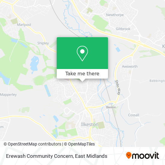 Erewash Community Concern map