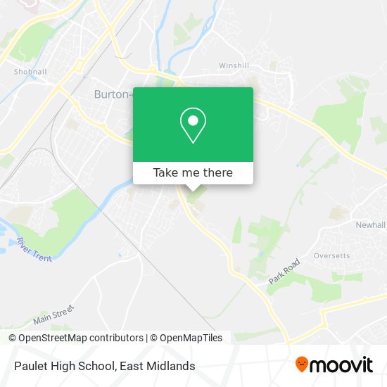 Paulet High School map