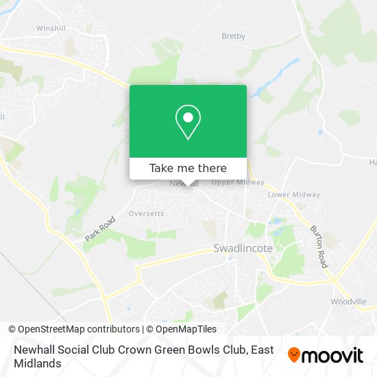 Newhall Social Club Crown Green Bowls Club map