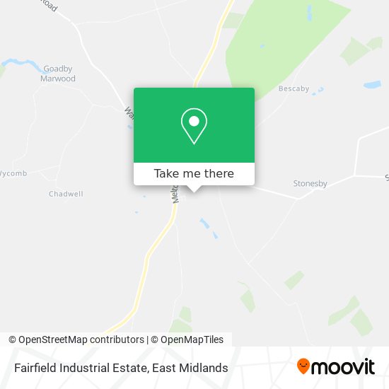 Fairfield Industrial Estate map