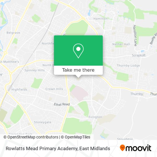 Rowlatts Mead Primary Academy map