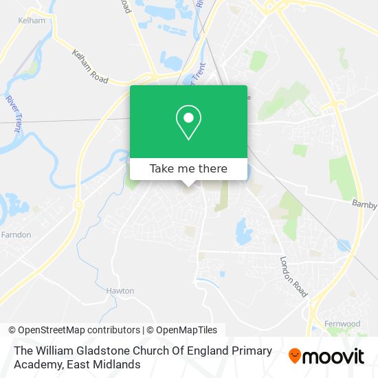 The William Gladstone Church Of England Primary Academy map
