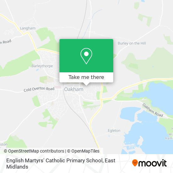 English Martyrs' Catholic Primary School map