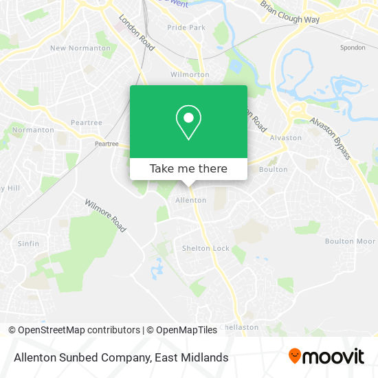 Allenton Sunbed Company map