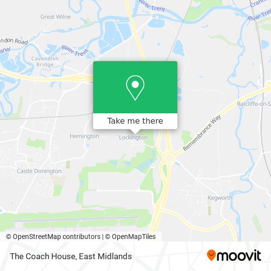 The Coach House map