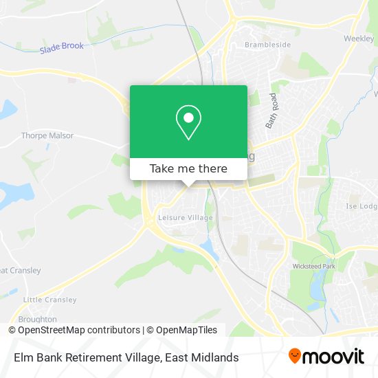 Elm Bank Retirement Village map