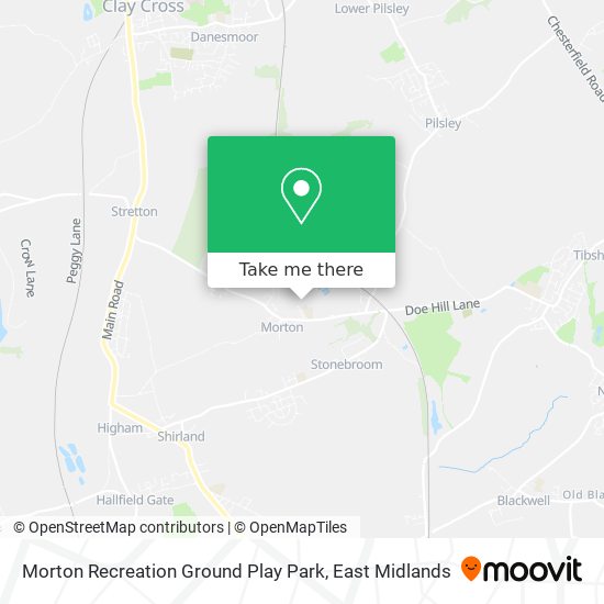 Morton Recreation Ground Play Park map