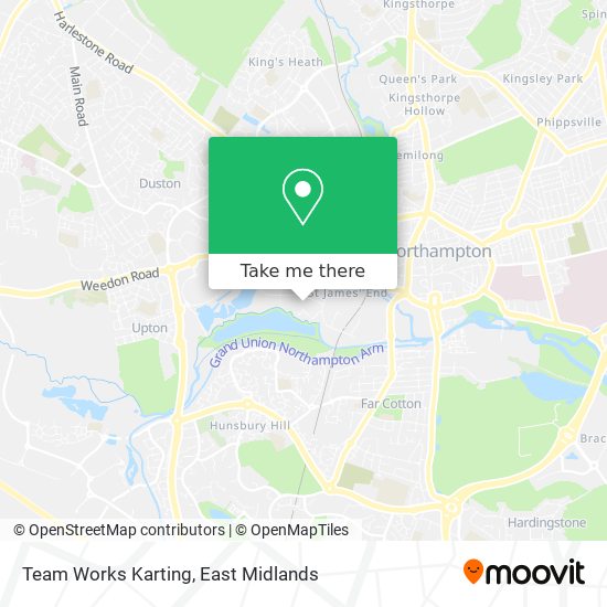 Team Works Karting map