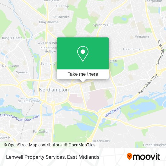 Lenwell Property Services map