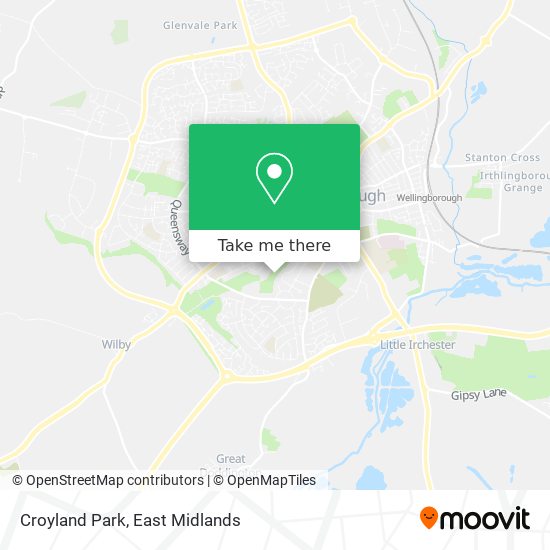 Croyland Park map