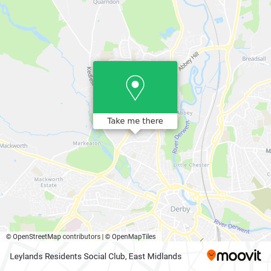 Leylands Residents Social Club map