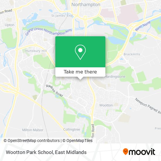 Wootton Park School map