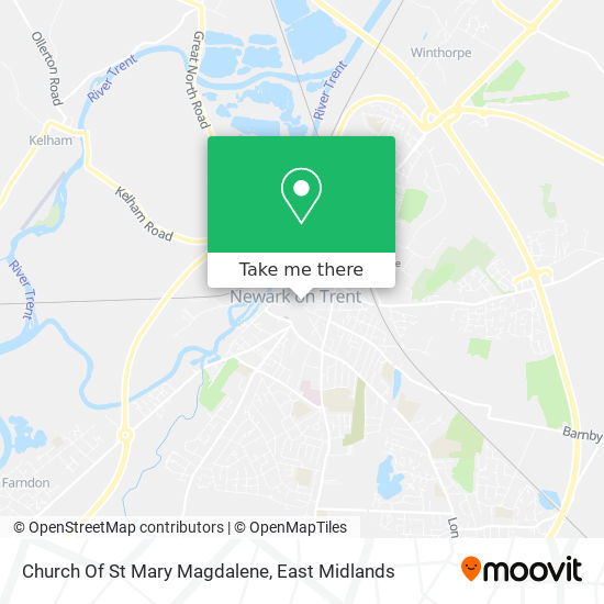 Church Of St Mary Magdalene map