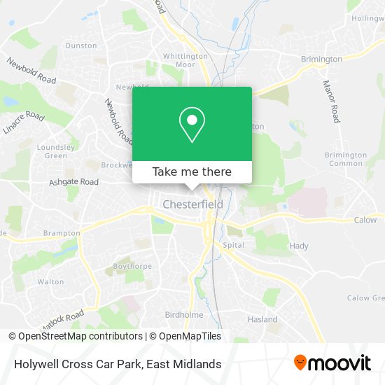 Holywell Cross Car Park map