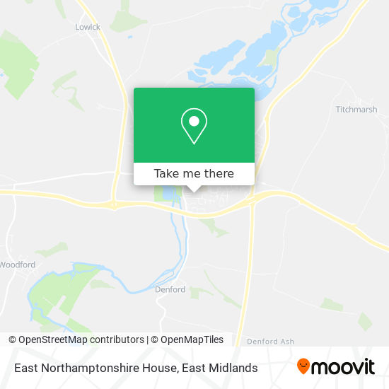 East Northamptonshire House map