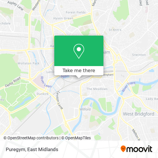 Puregym map