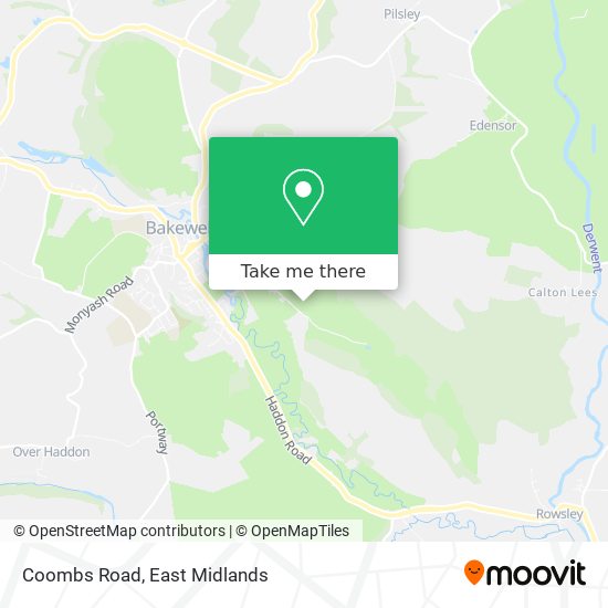 Coombs Road map