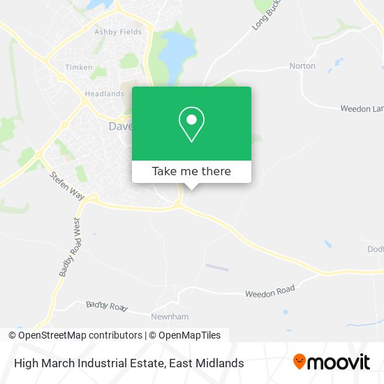 High March Industrial Estate map